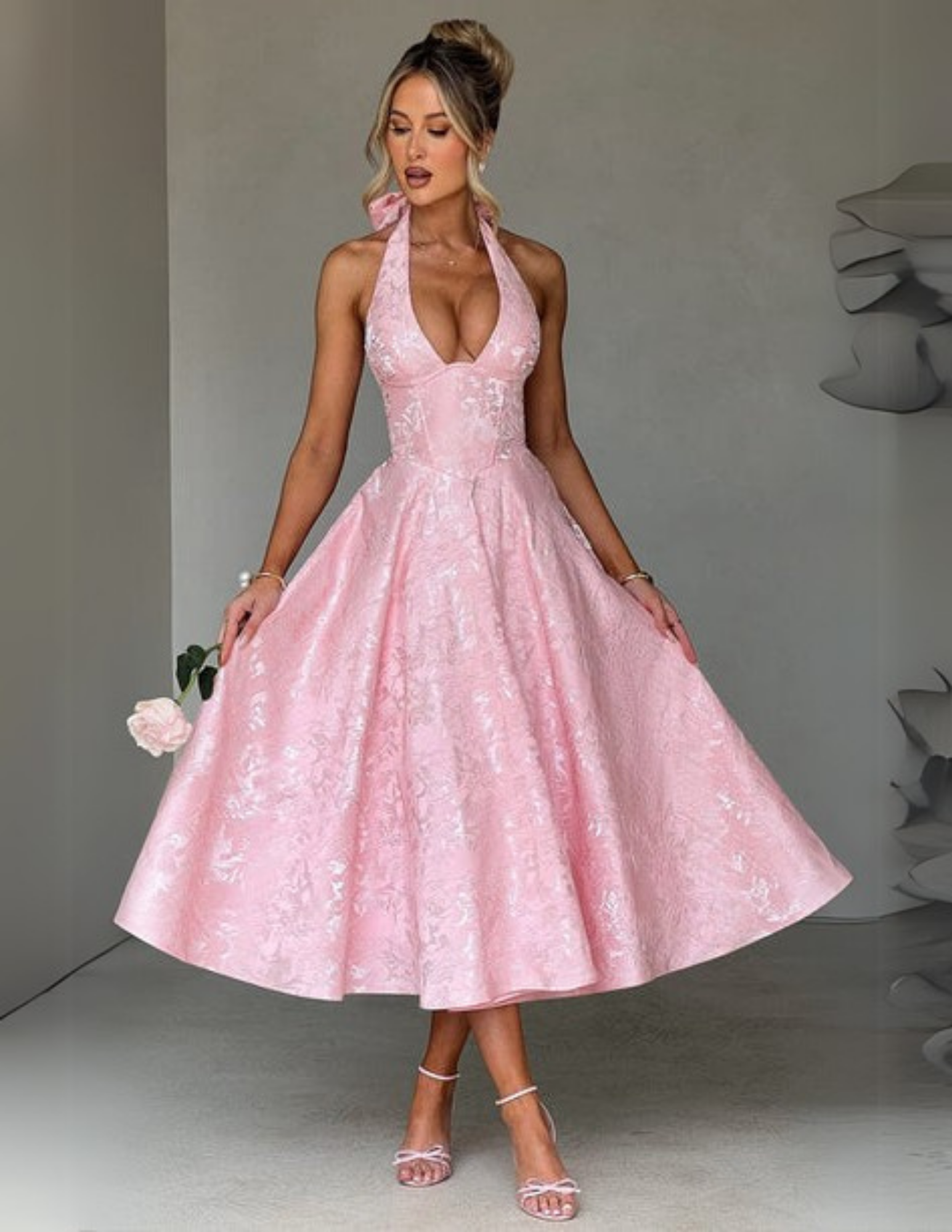 ELSA MIDI DRESS