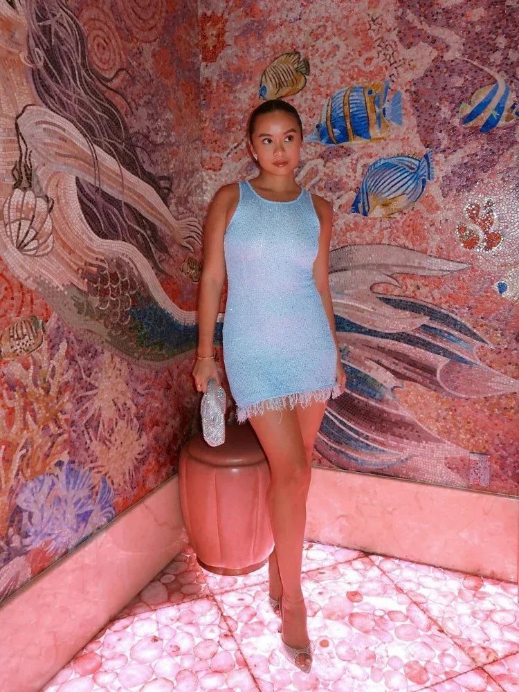 MARBELLA SEQUIN MINI DRESS