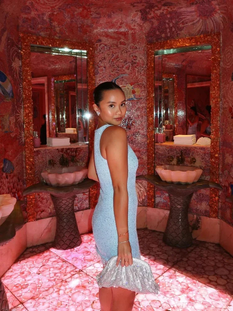 MARBELLA SEQUIN MINI DRESS