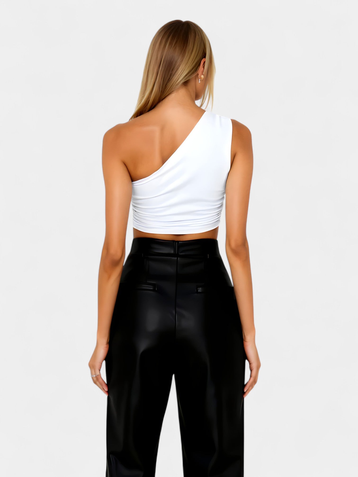 PERLA CROP TOP - WHITE