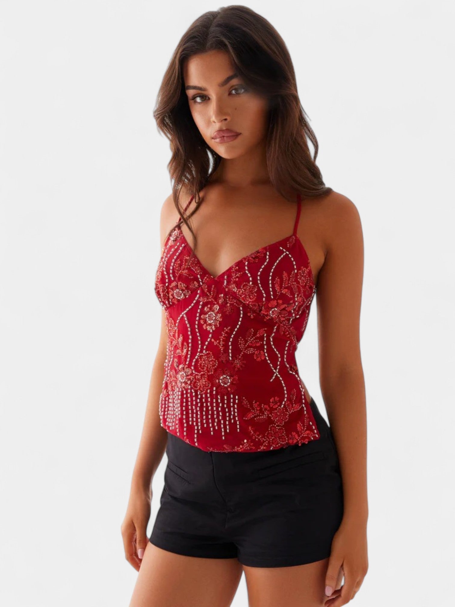 ELLIE SEQUIN TOP