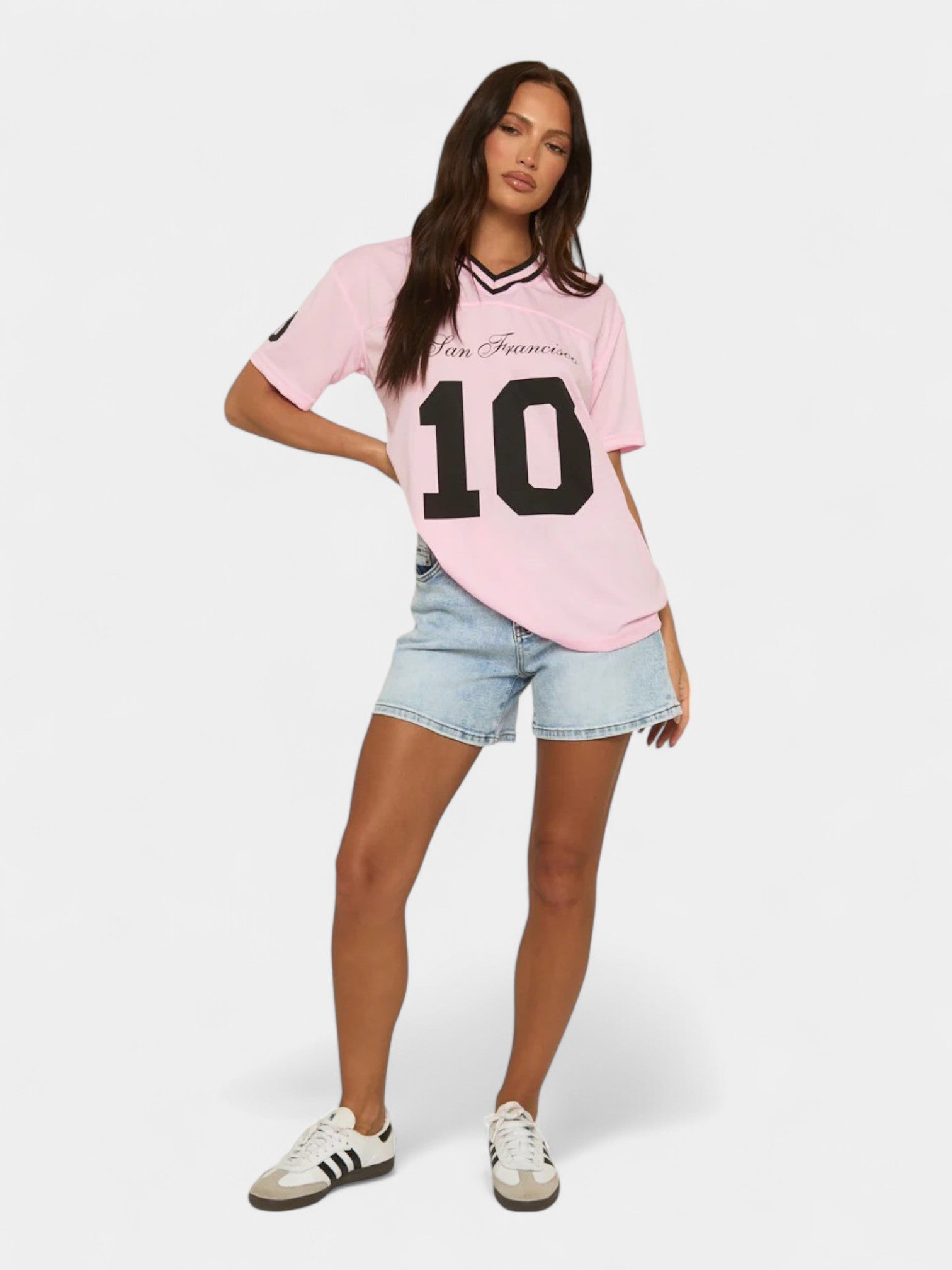 MELROSE OVERSIZED FOOTBALL JERSEY