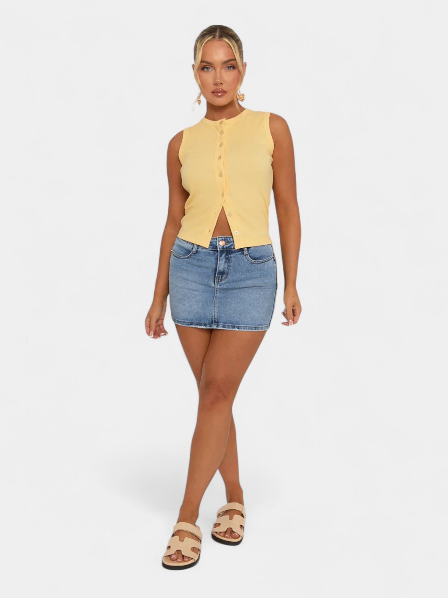 CELESTINE BUTTON UP TOP