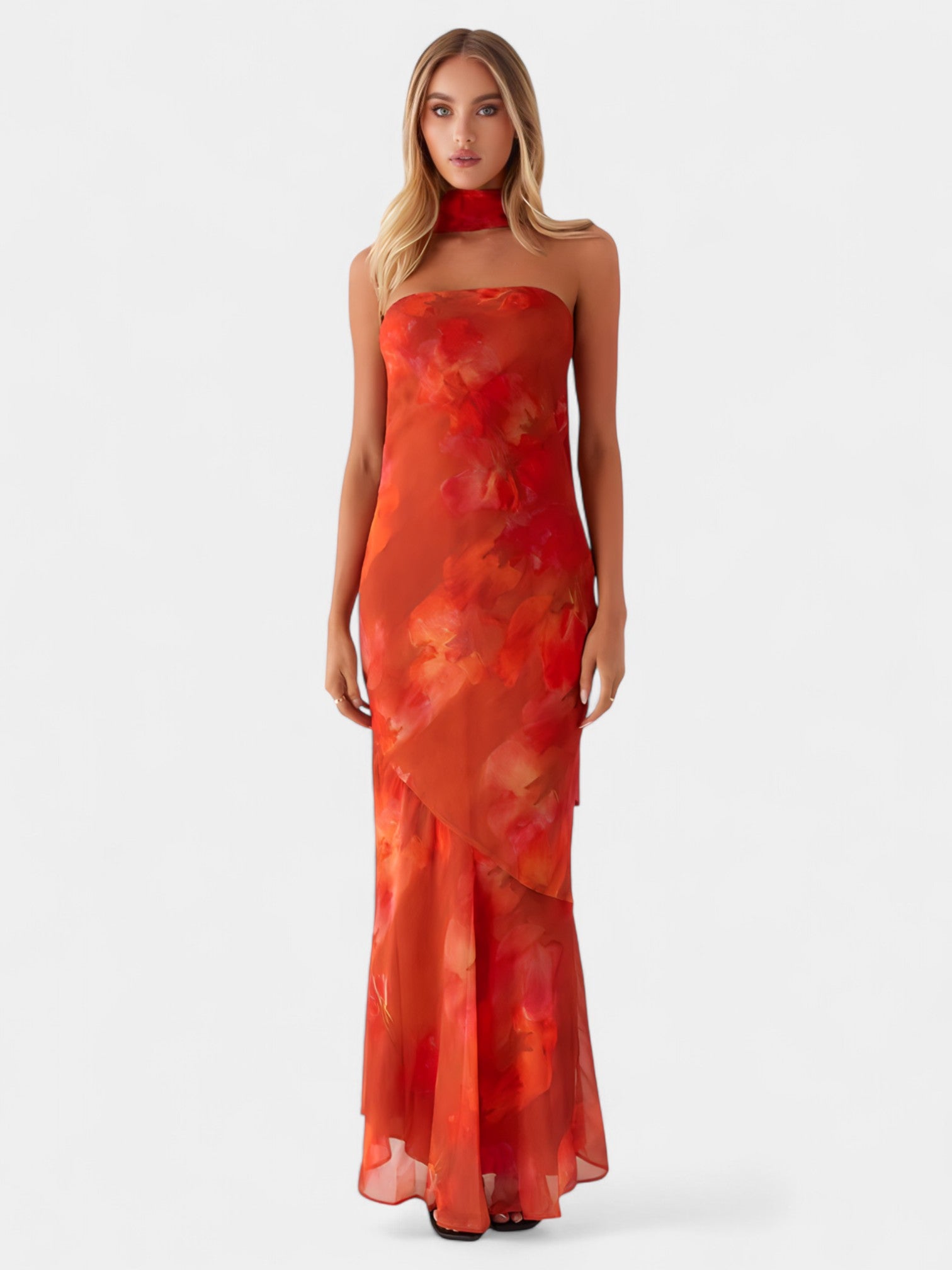 DONNA MAXI DRESS - AMBER