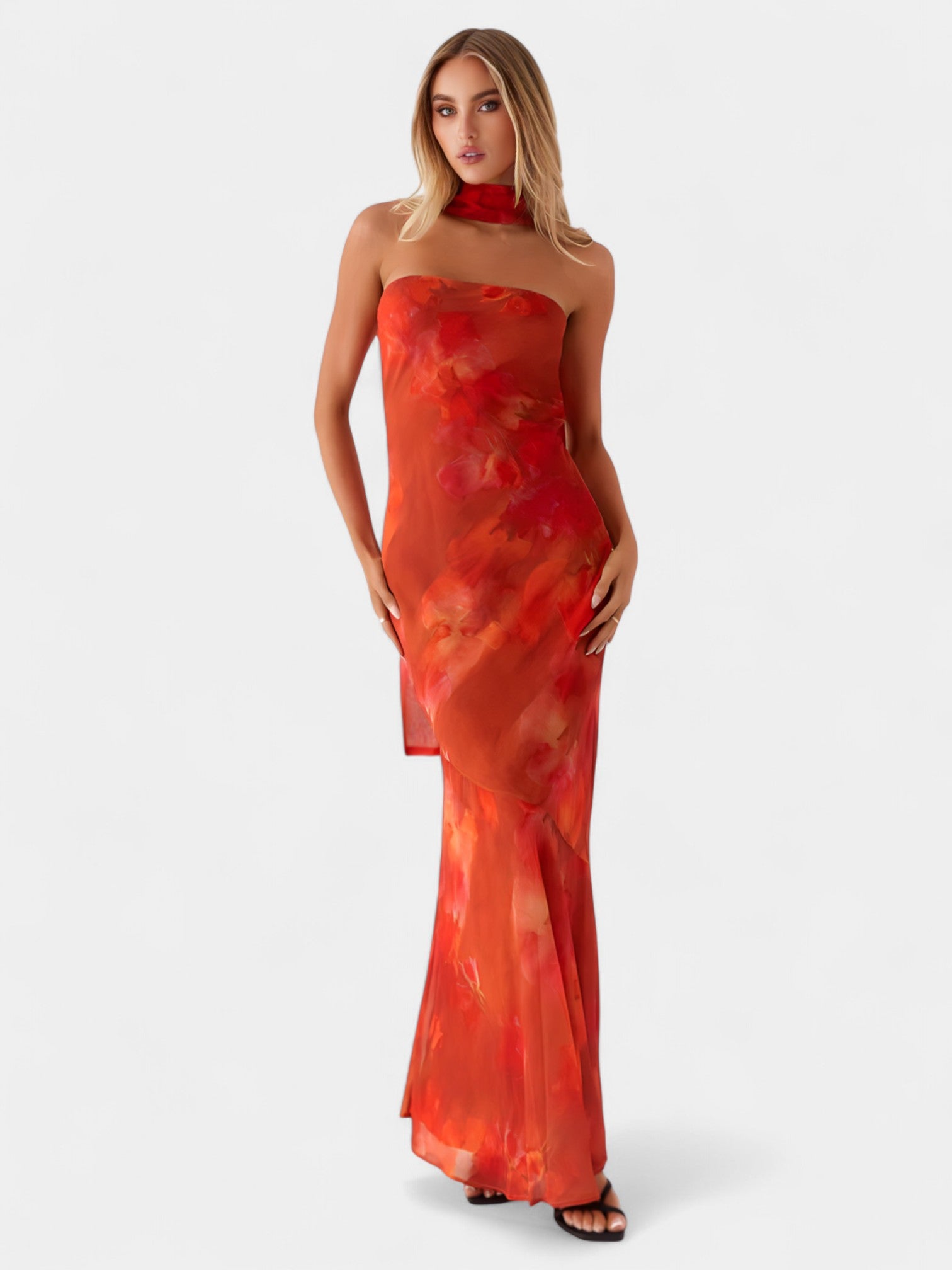 DONNA MAXI DRESS - AMBER
