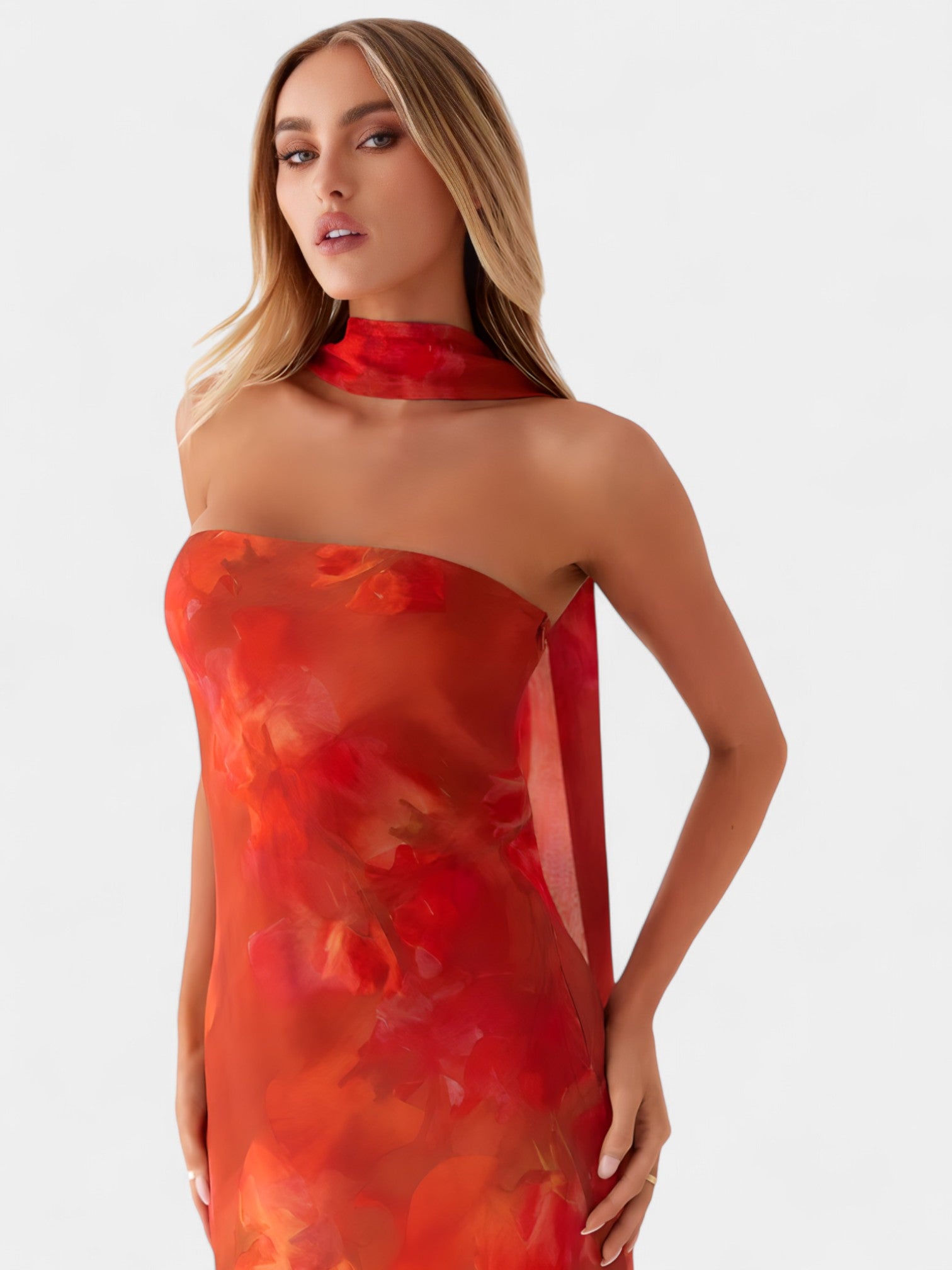 DONNA MAXI DRESS - AMBER