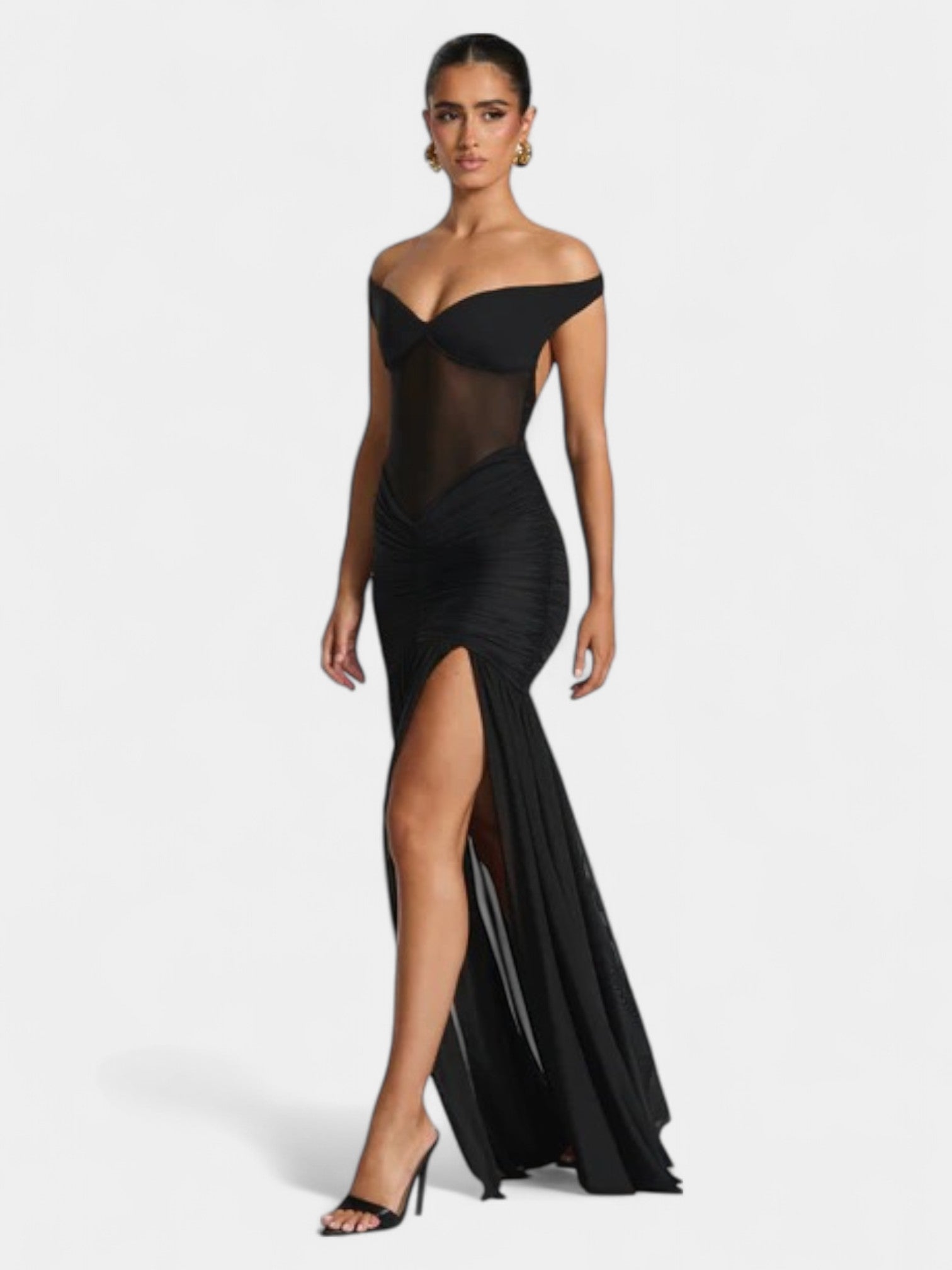 ALESSIA MAXI DRESS - LEMON