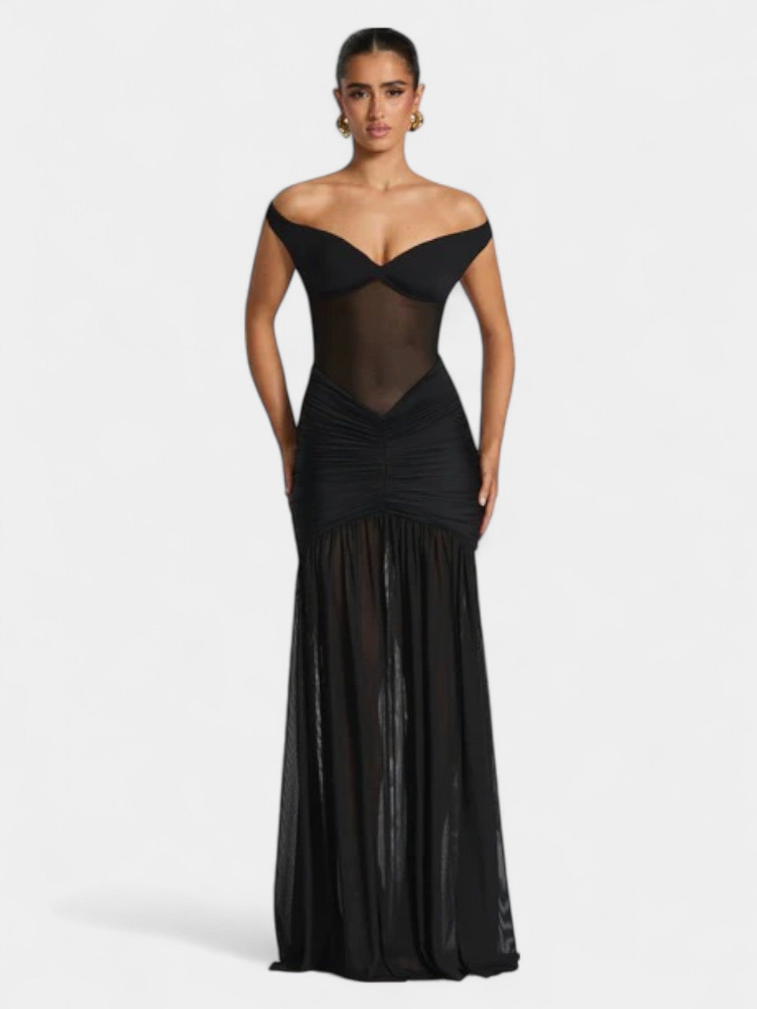 ALESSIA MAXI DRESS - LEMON