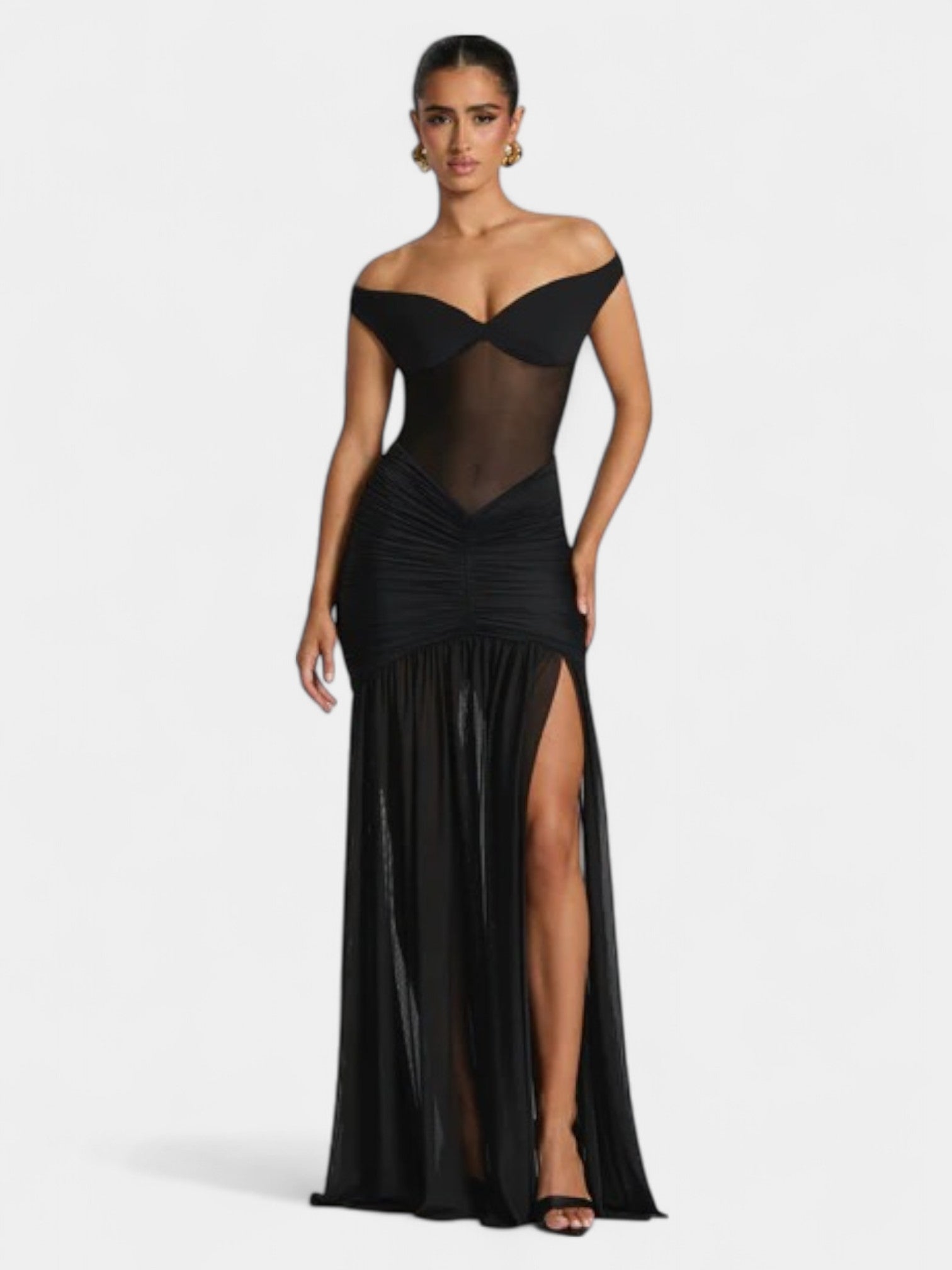 ALESSIA MAXI DRESS - LEMON