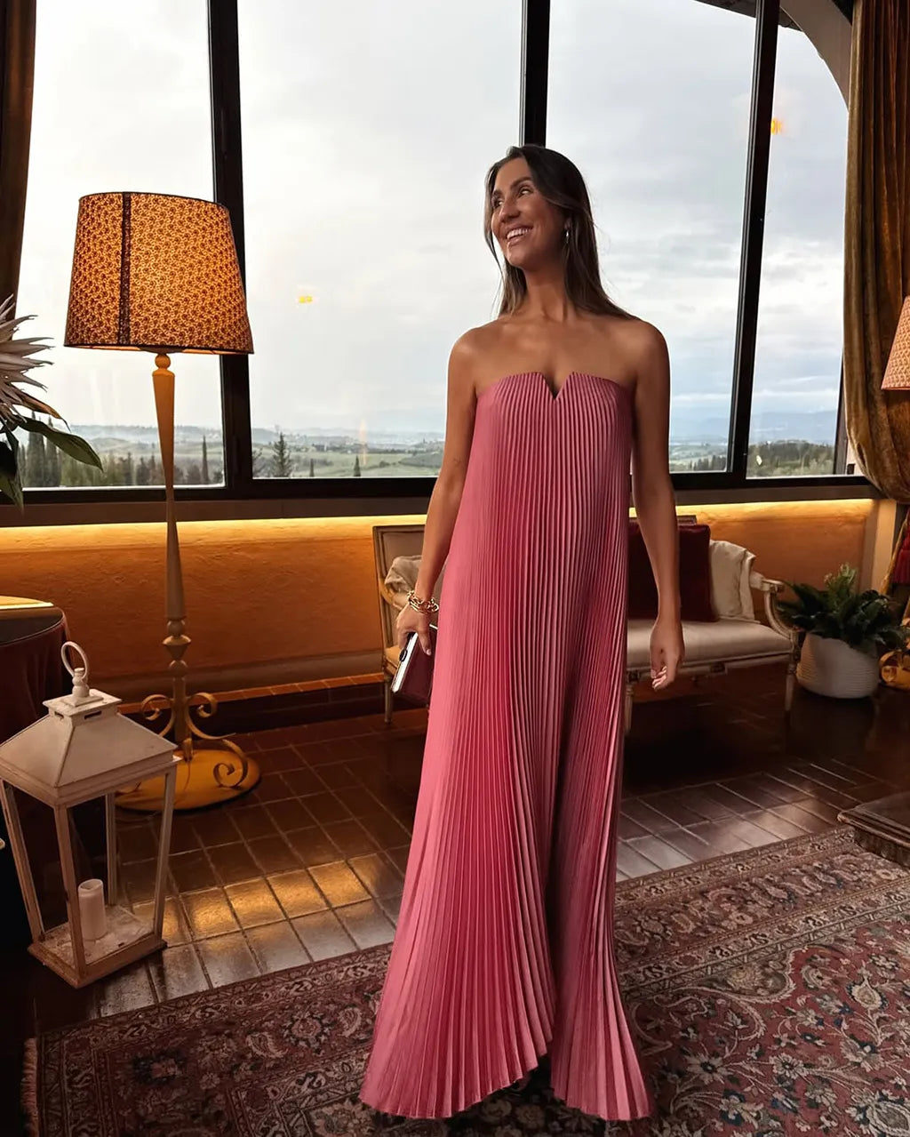YEBBA MAXI DRESS - BLUSH