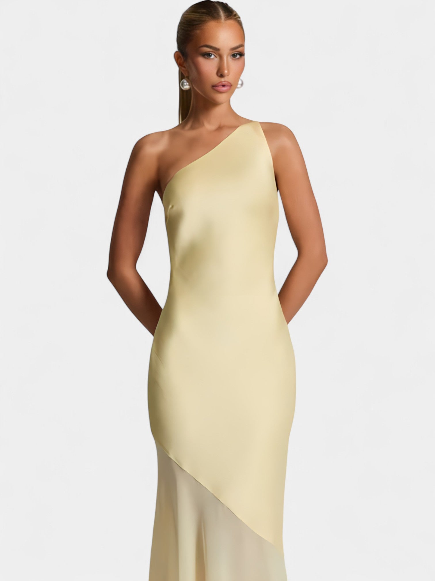 JULISSA MAXI DRESS - LEMON