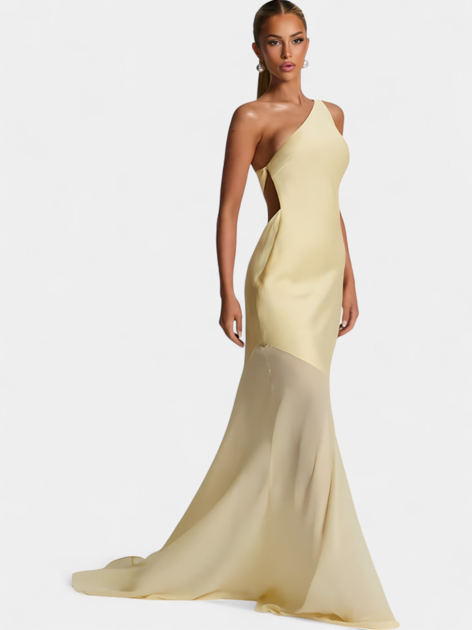 JULISSA MAXI DRESS - LEMON