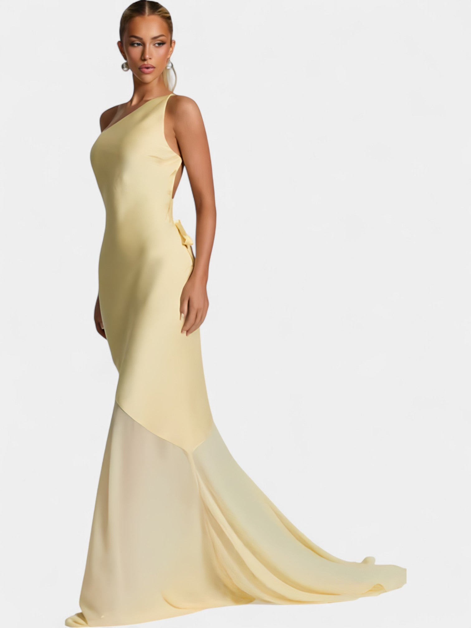 JULISSA MAXI DRESS - LEMON