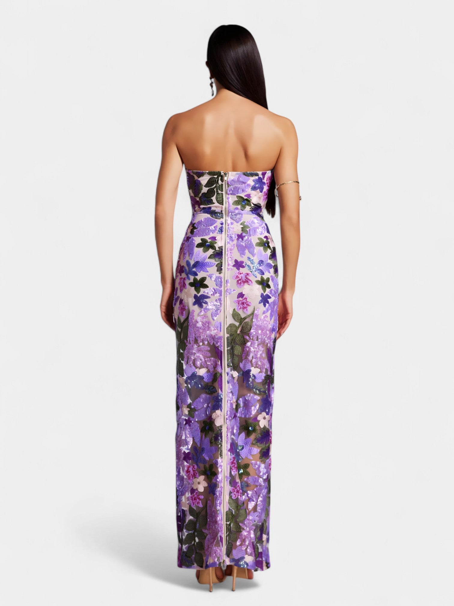 LORETTA MAXI DRESS - LAVENDAR