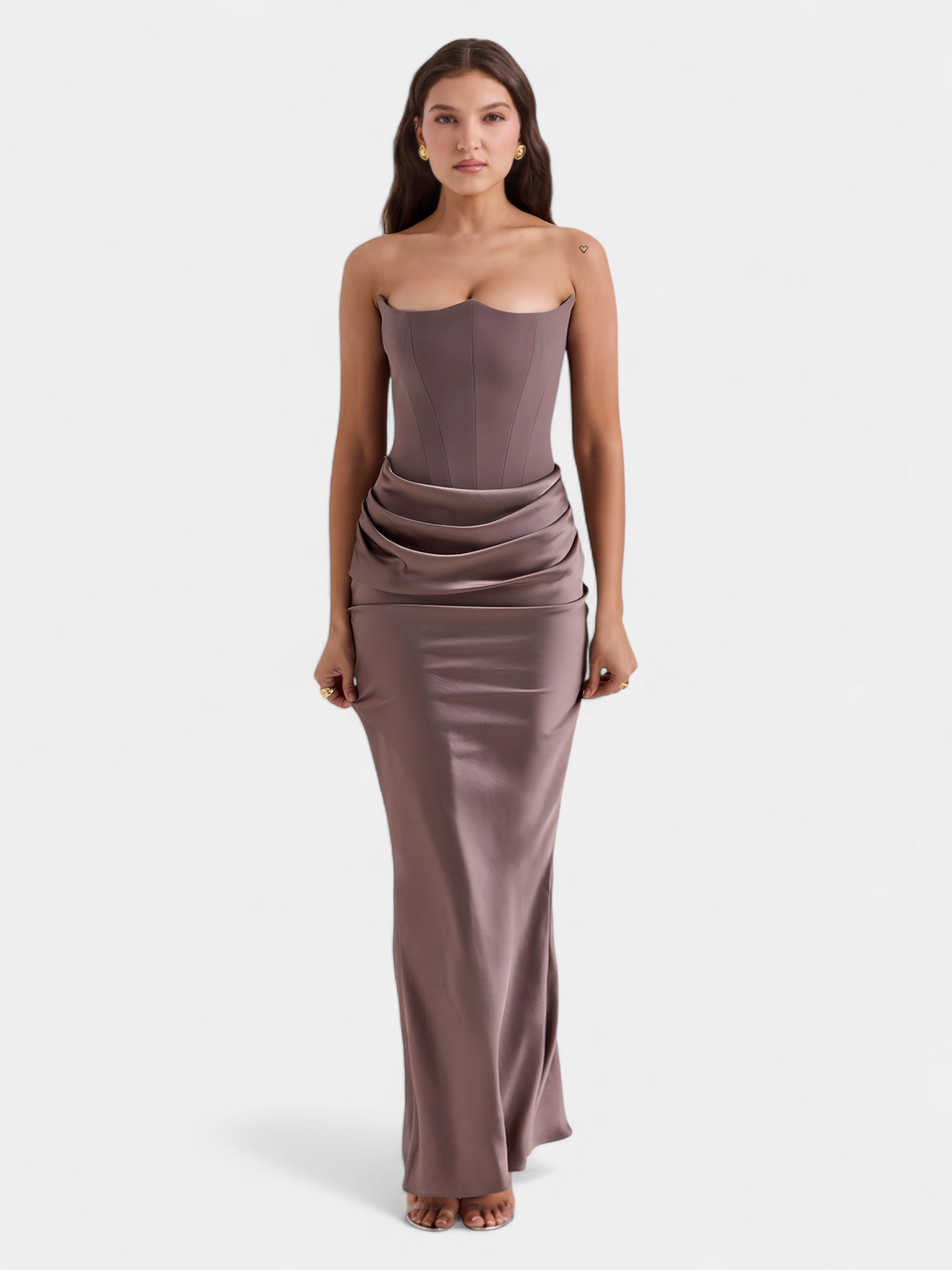 CHICAGO MAXI DRESS - IVORY
