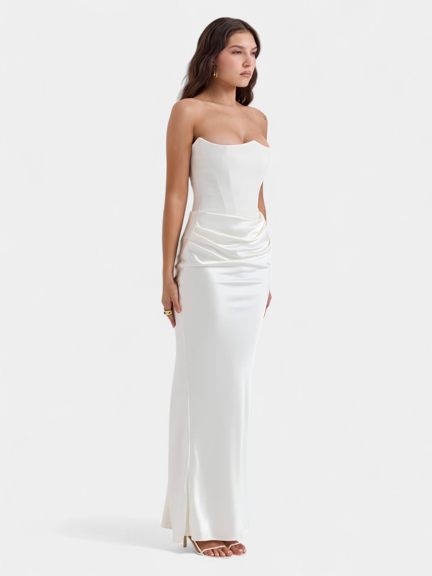 CHICAGO MAXI DRESS - IVORY