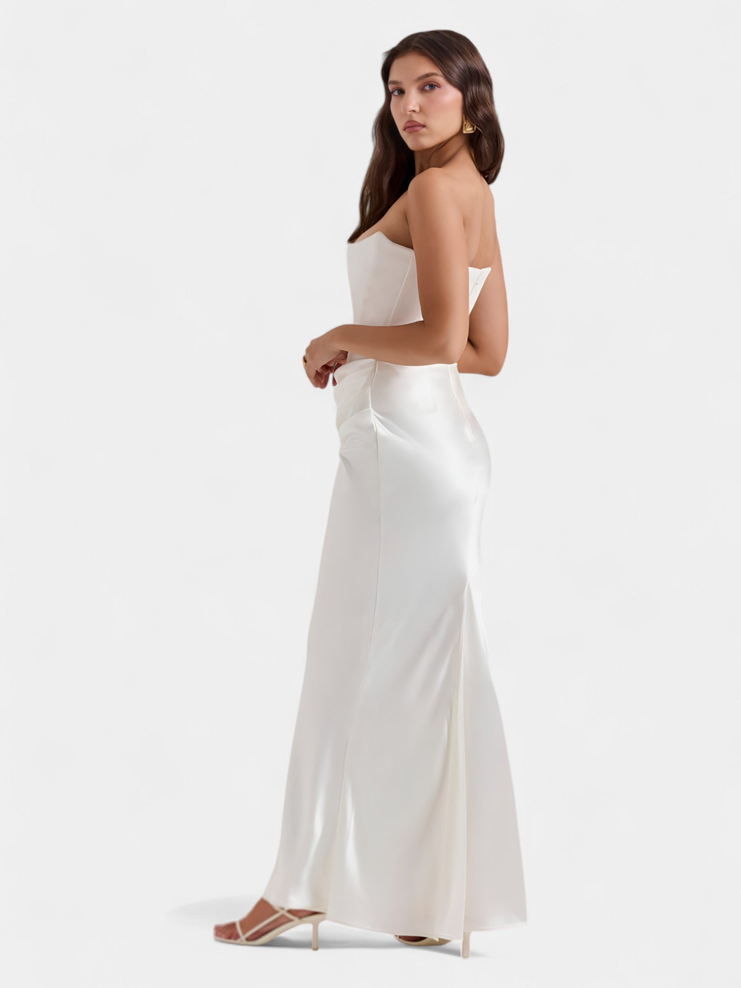 CHICAGO MAXI DRESS - IVORY