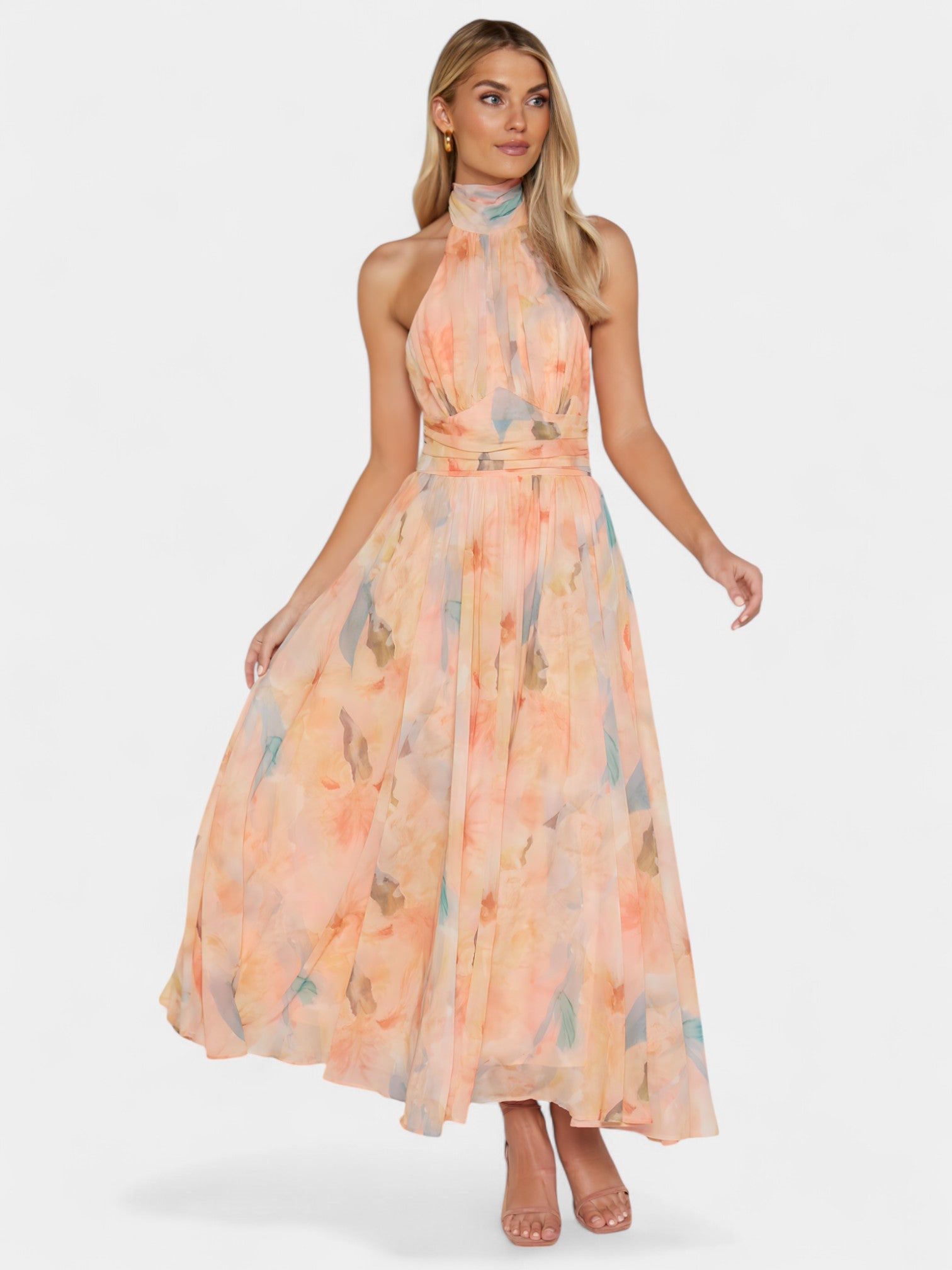 MEL MIDI DRESS