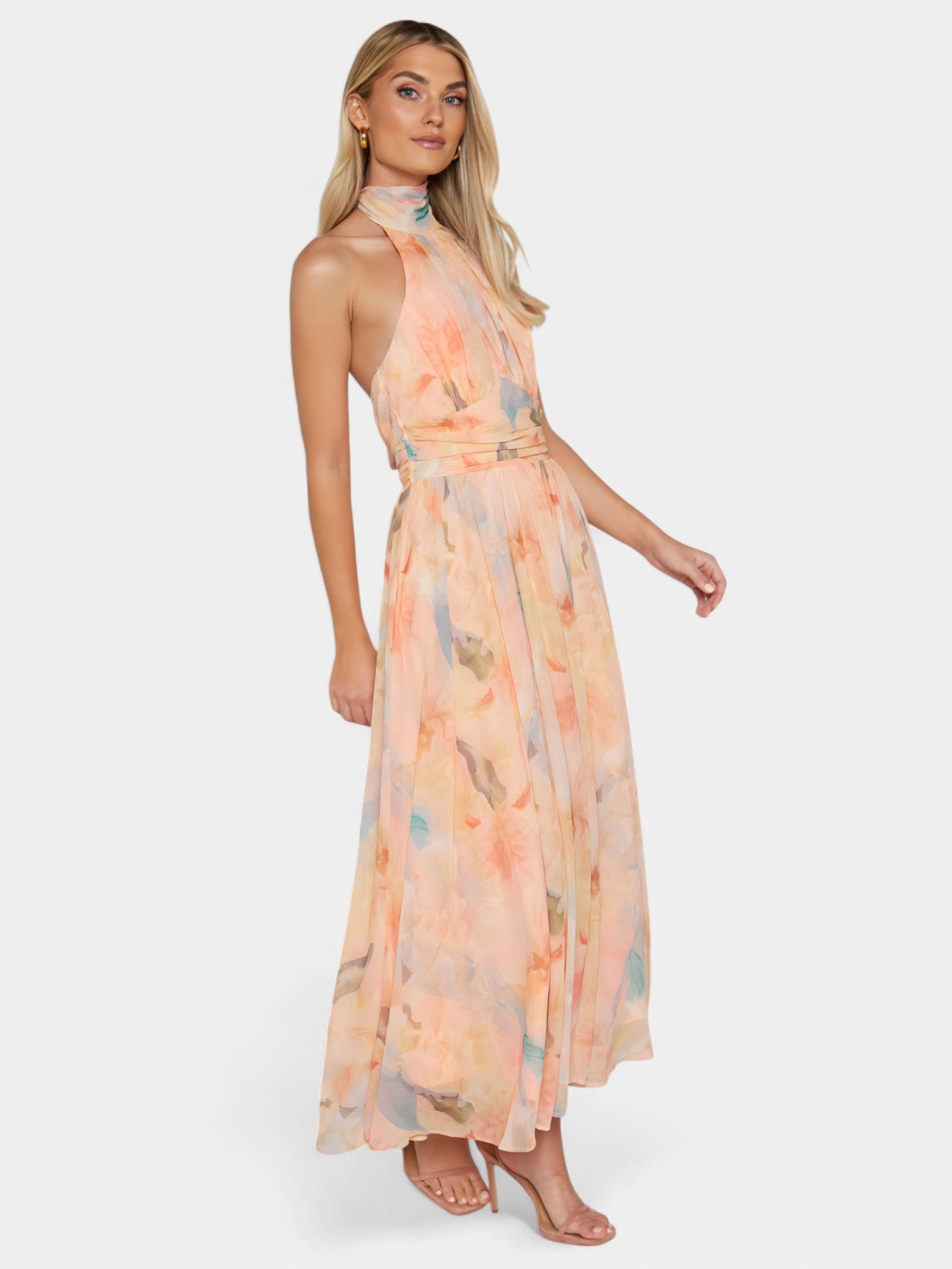 MEL MIDI DRESS