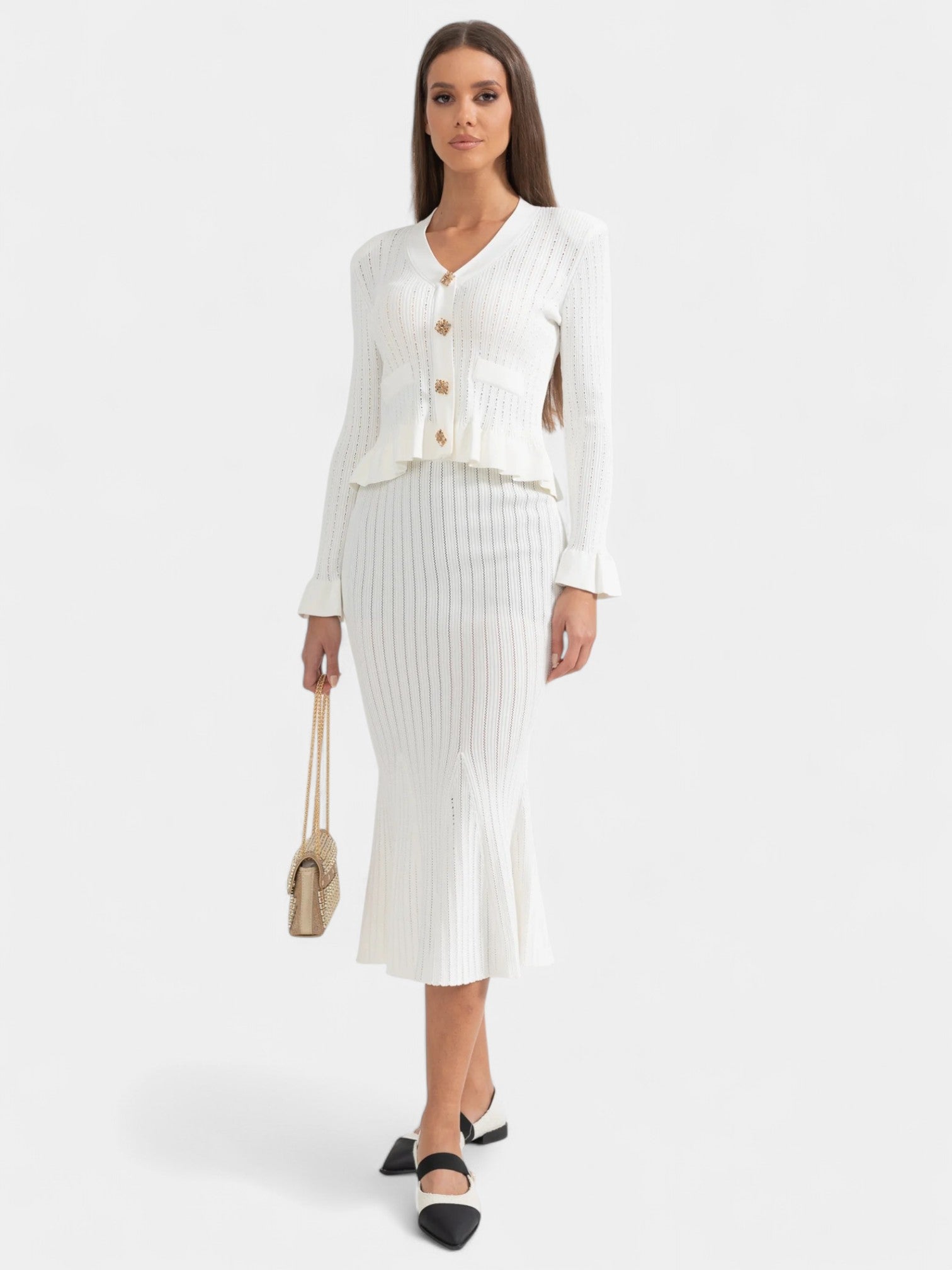 LARA BUTTON UP CARDIGAN
