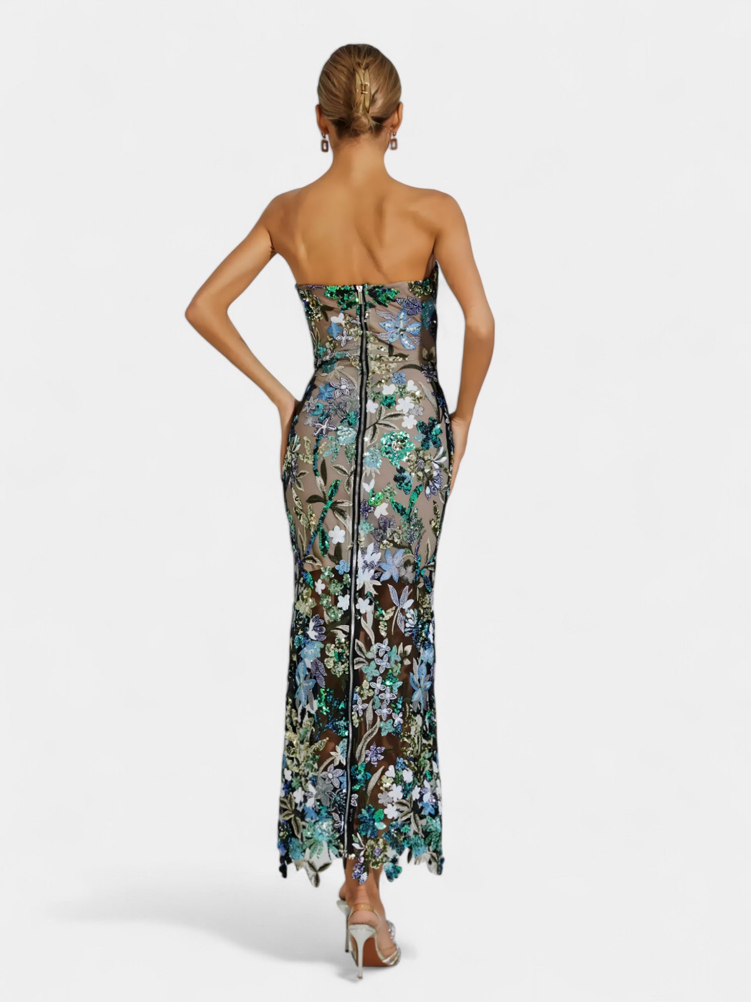 LORETTA MAXI DRESS - LAVENDAR