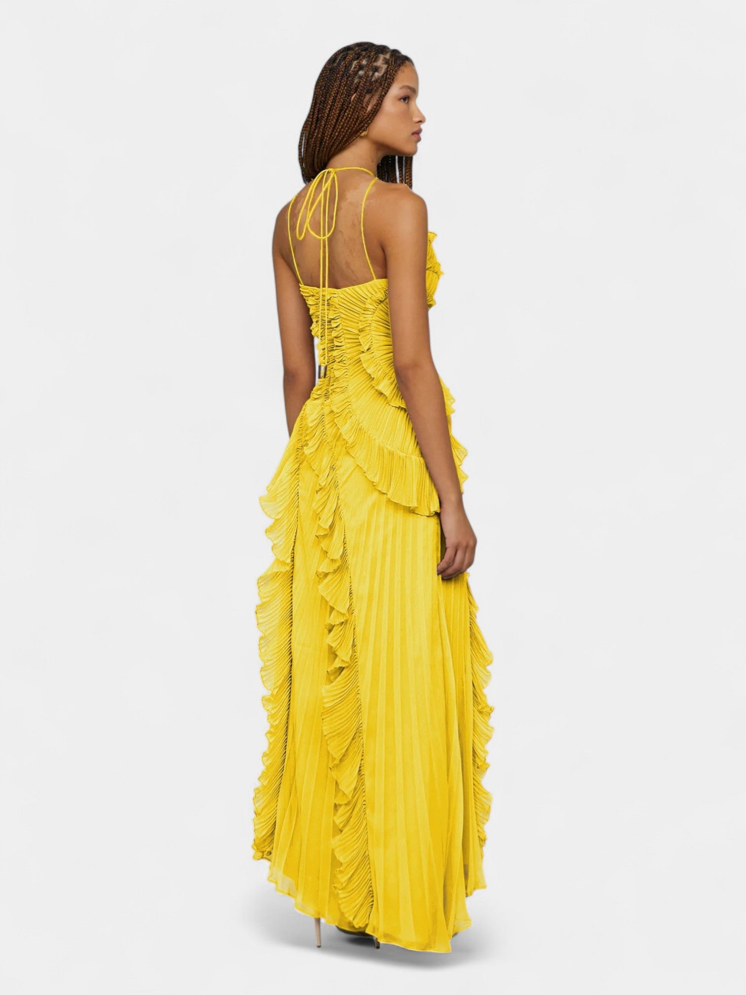 VENICE MAXI DRESS - LEMON