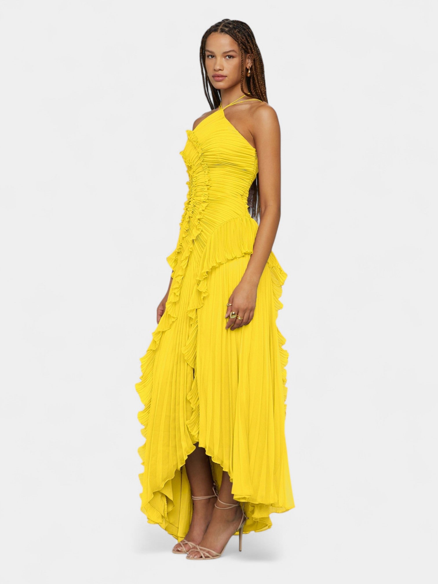 VENICE MAXI DRESS - LEMON