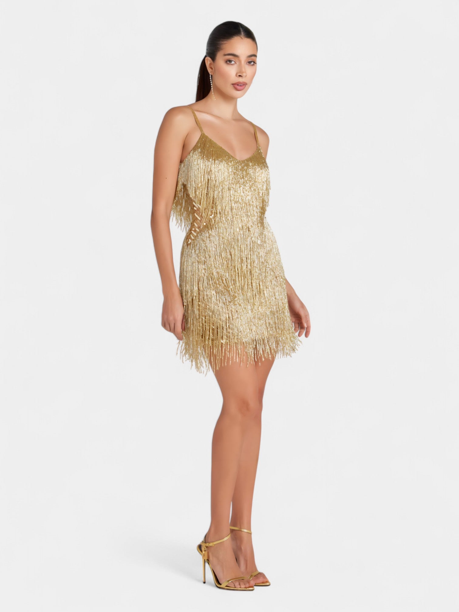 ALIRA MINI DRESS - GOLD