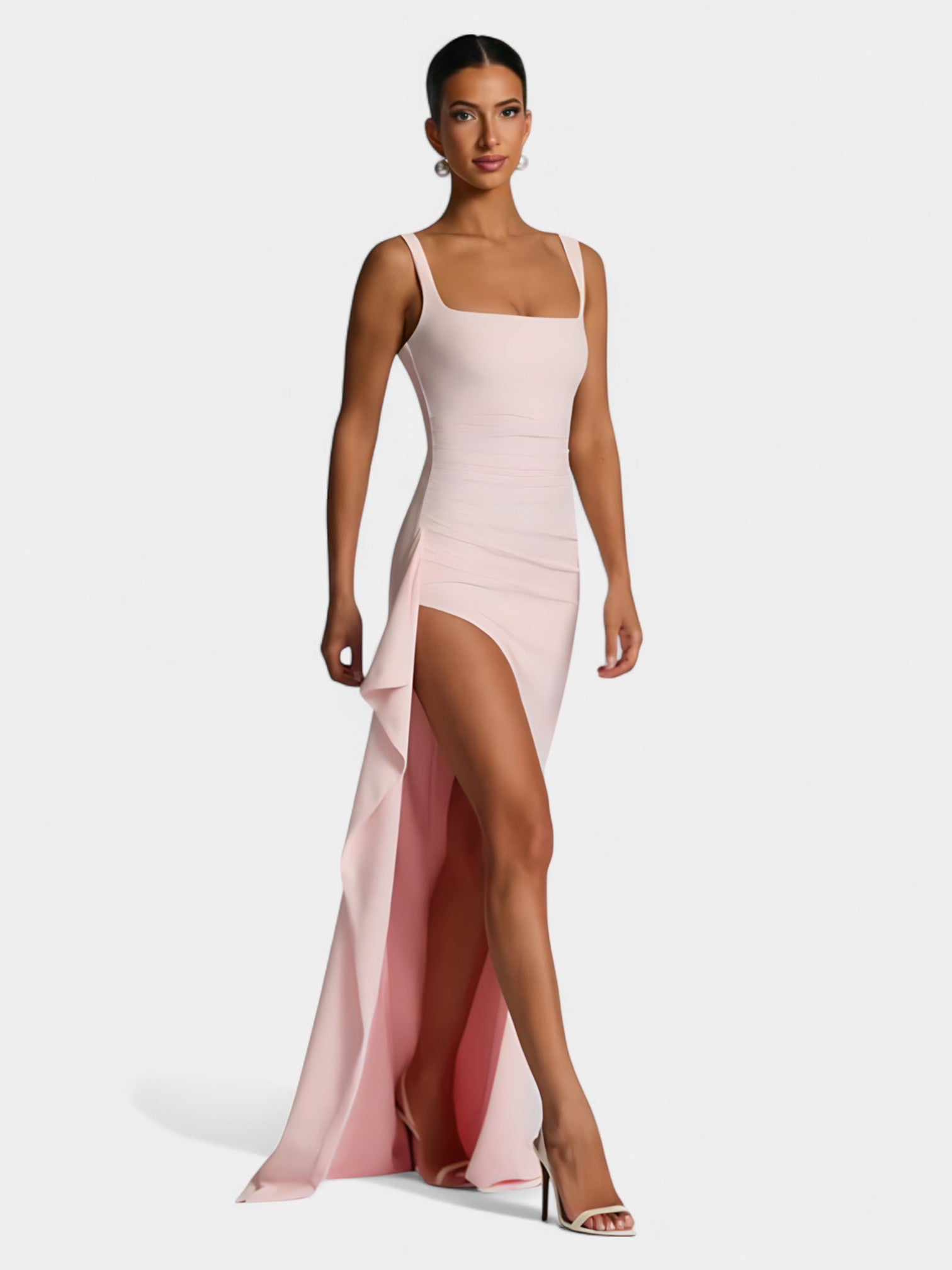 KALENA MAXI DRESS - BLUSH