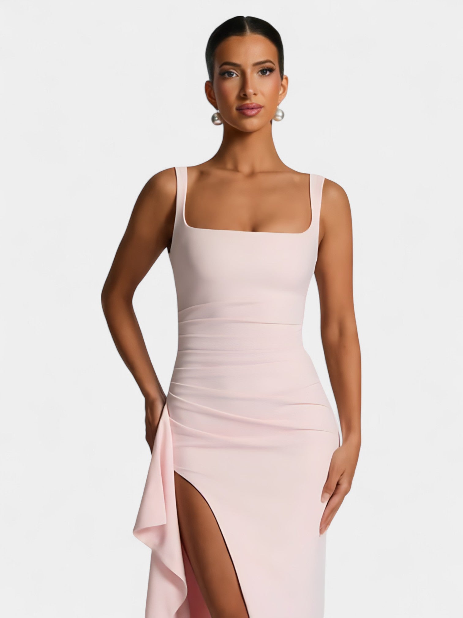 KALENA MAXI DRESS - BLUSH