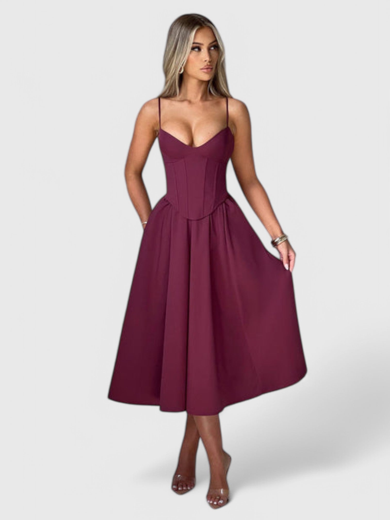 MICHAELA MIDI DRESS