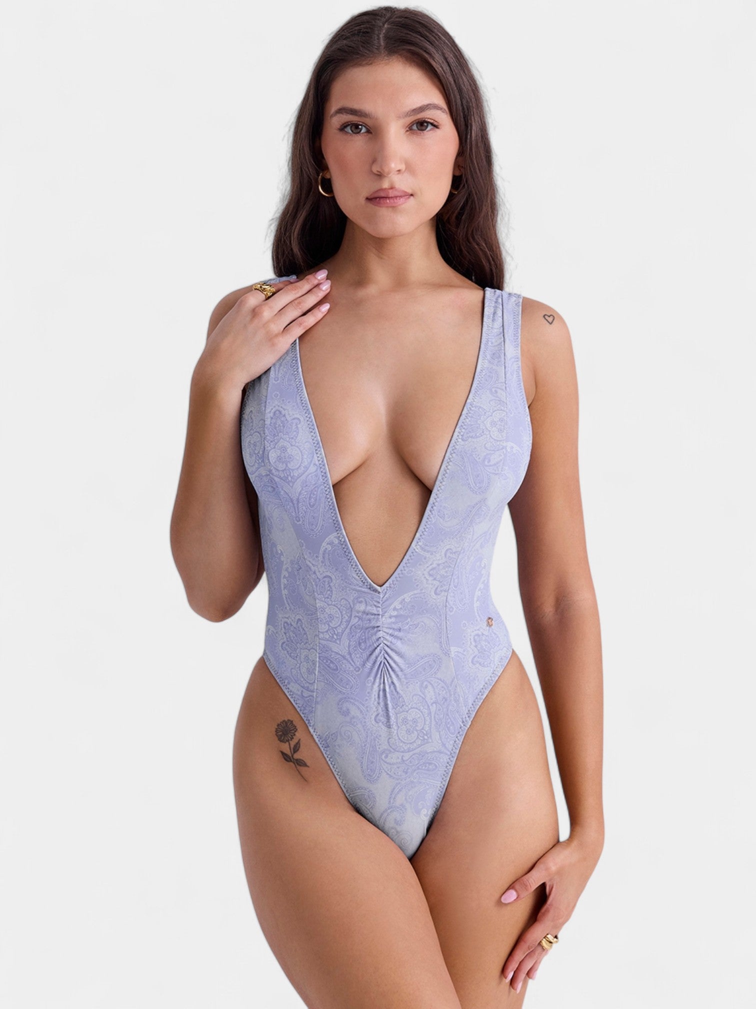 DARIA PLUNGE SWIMSUIT