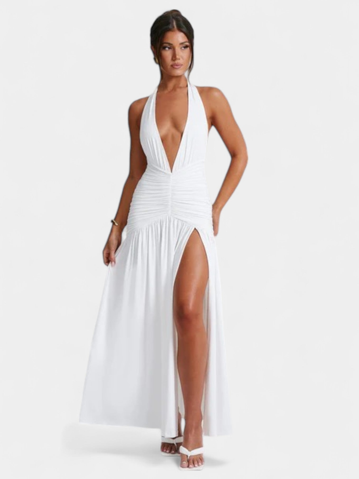 MIRELLE MAXI DRESS - IVORY