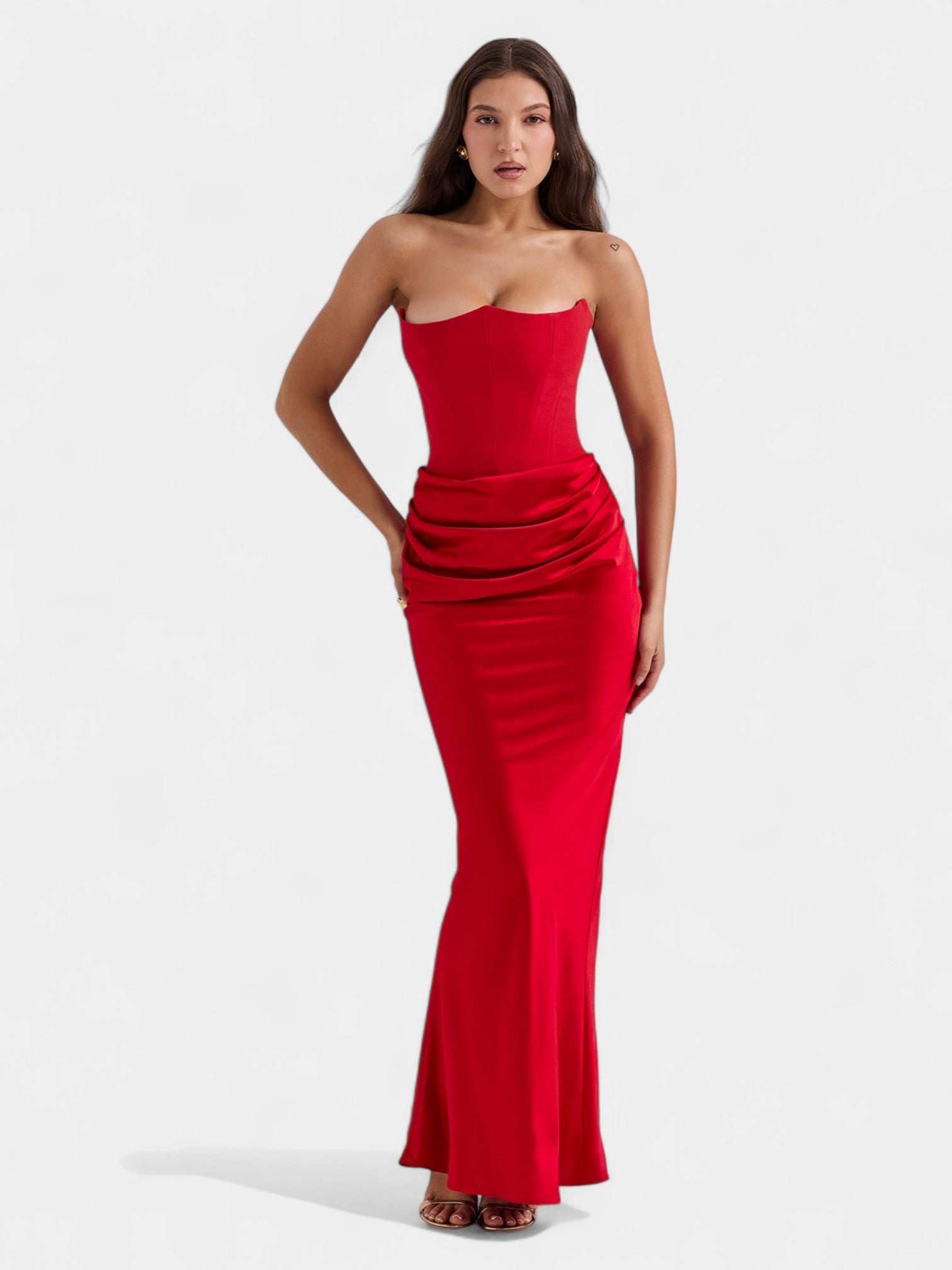 CHICAGO MAXI DRESS - IVORY