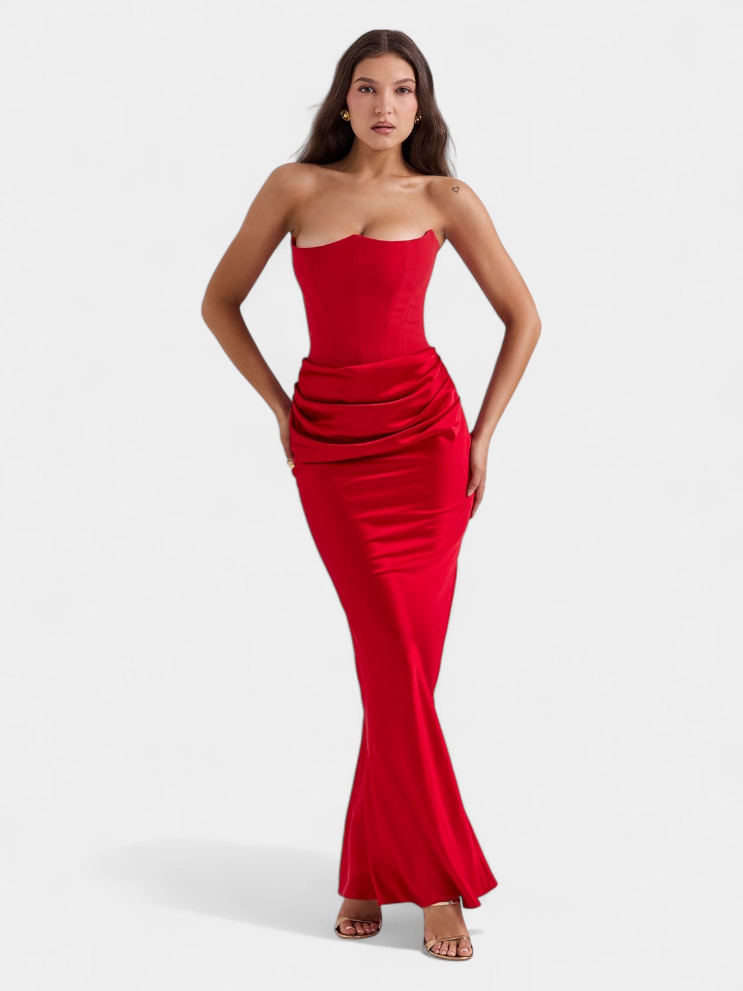 CHICAGO MAXI DRESS - IVORY