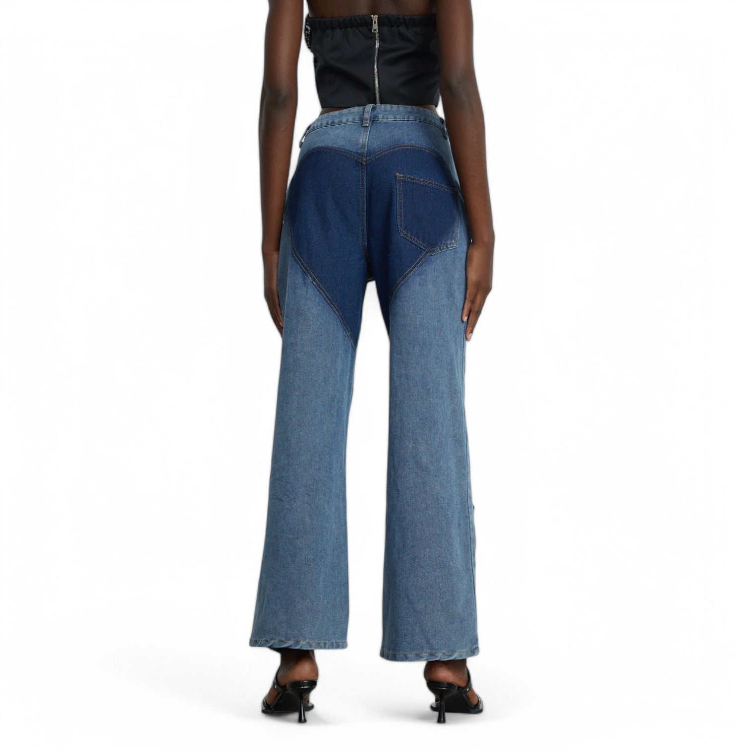 KAROL PATCHWORK JEANS