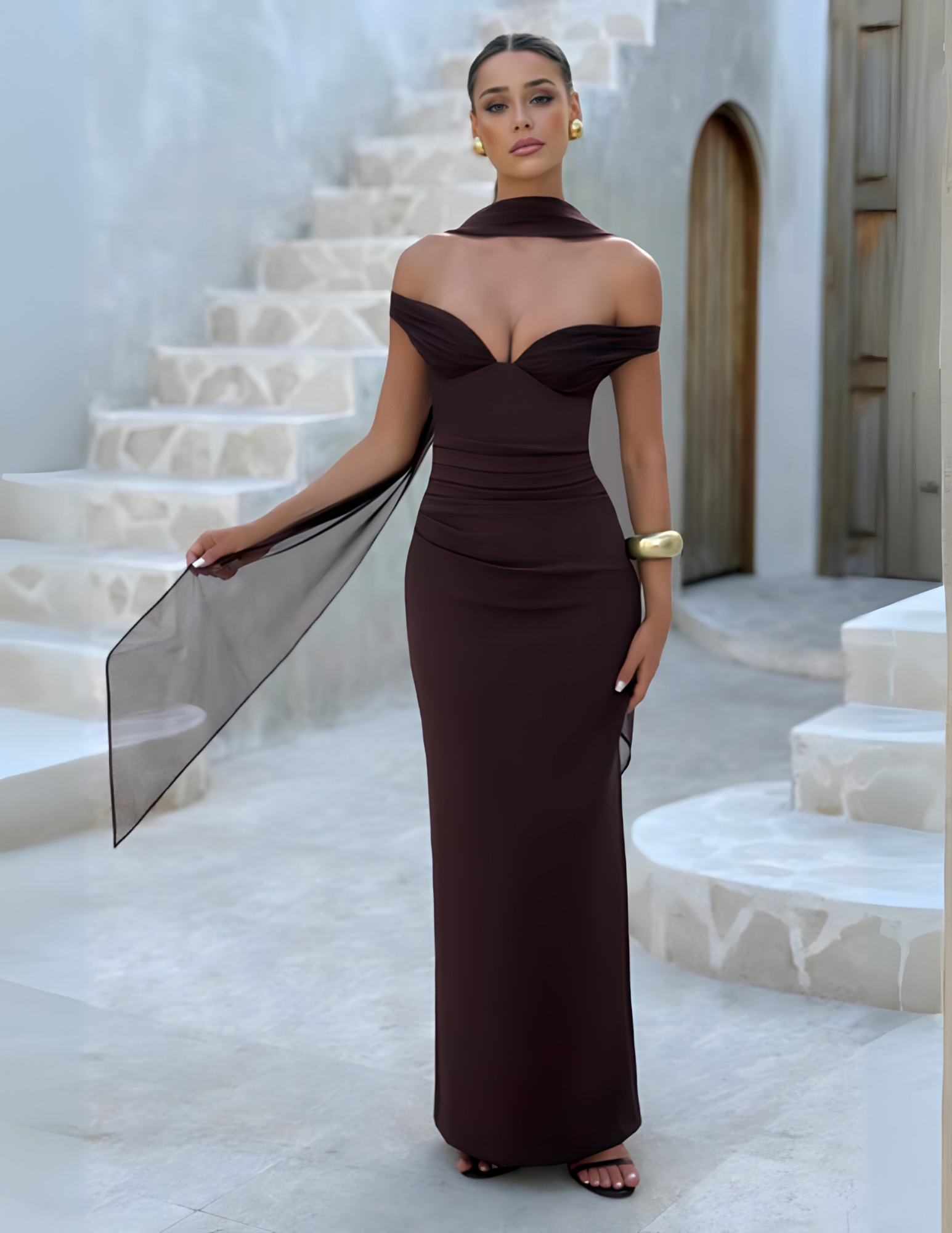 ALESSIA MAXI DRESS - BLUSH