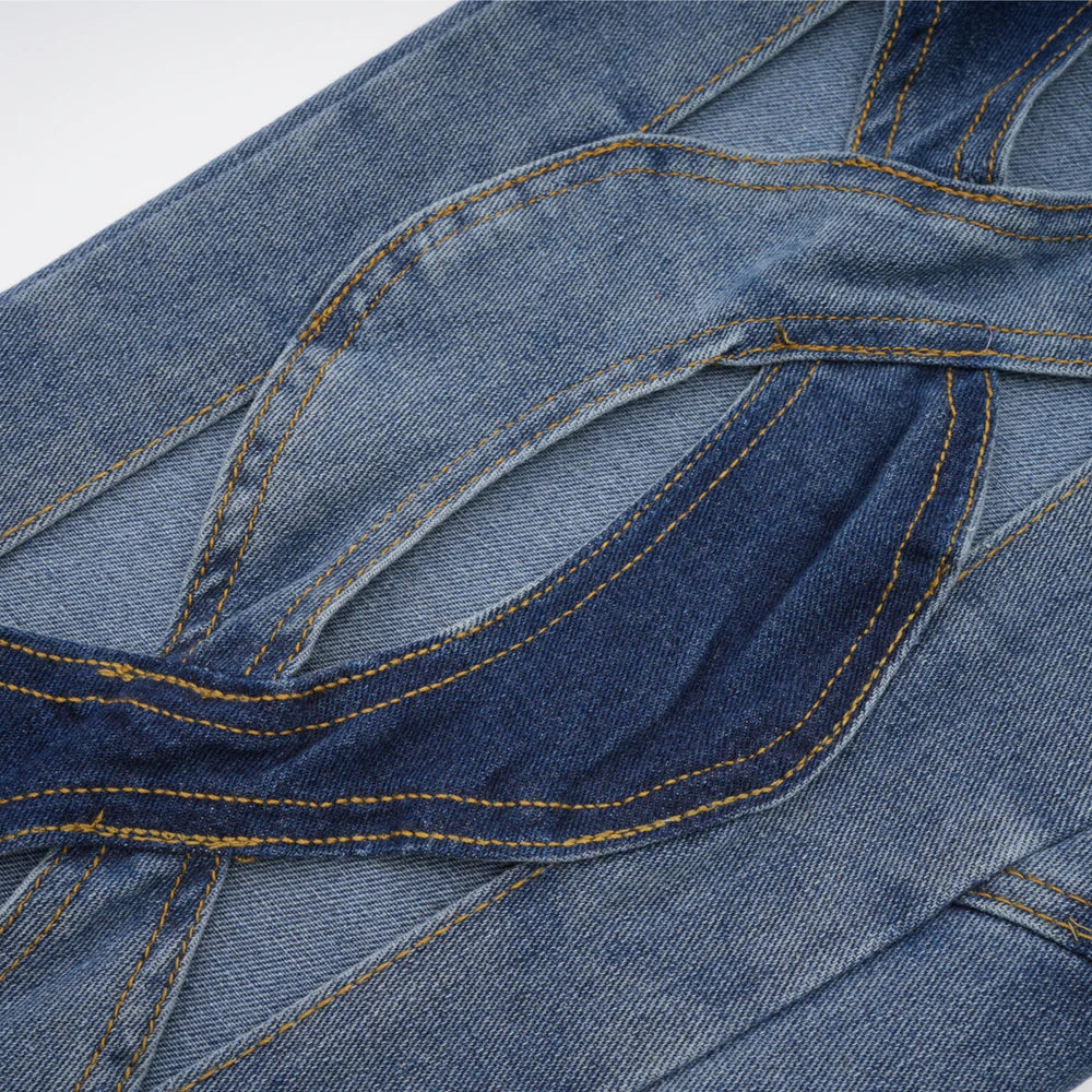 KAROL PATCHWORK JEANS