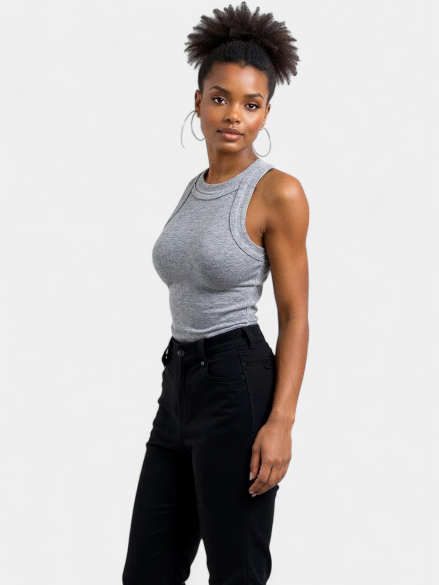 ELAINE TOP - GRAY