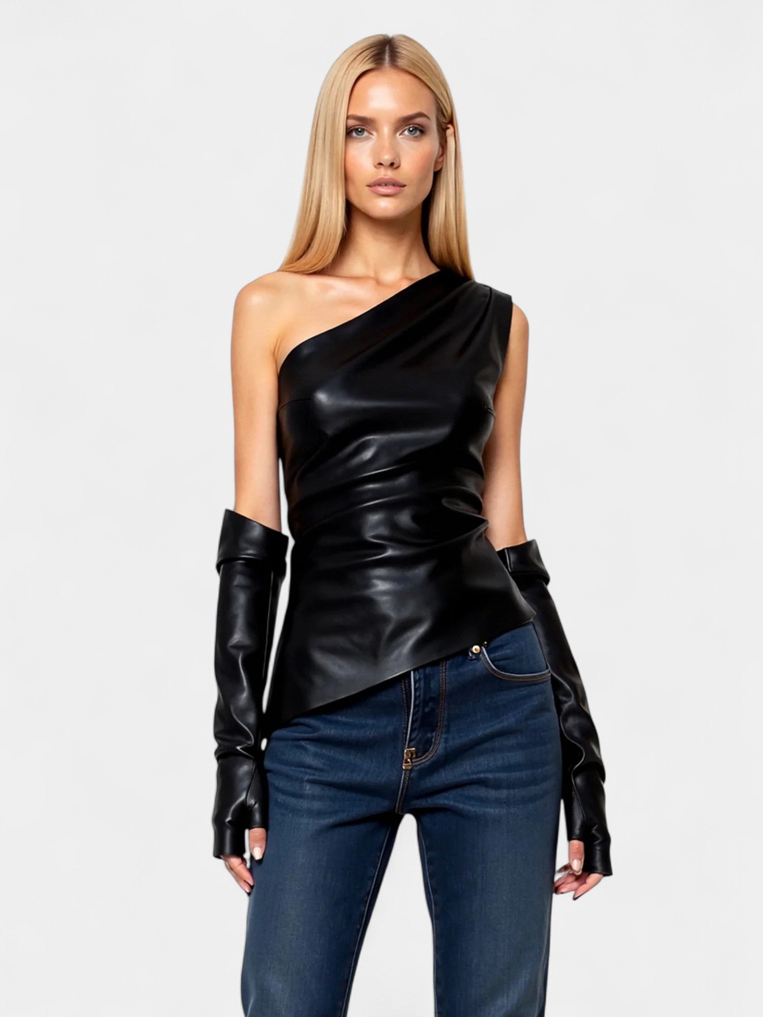 SCARLETT OFF-THE-SHOULDER TOP - BLACK