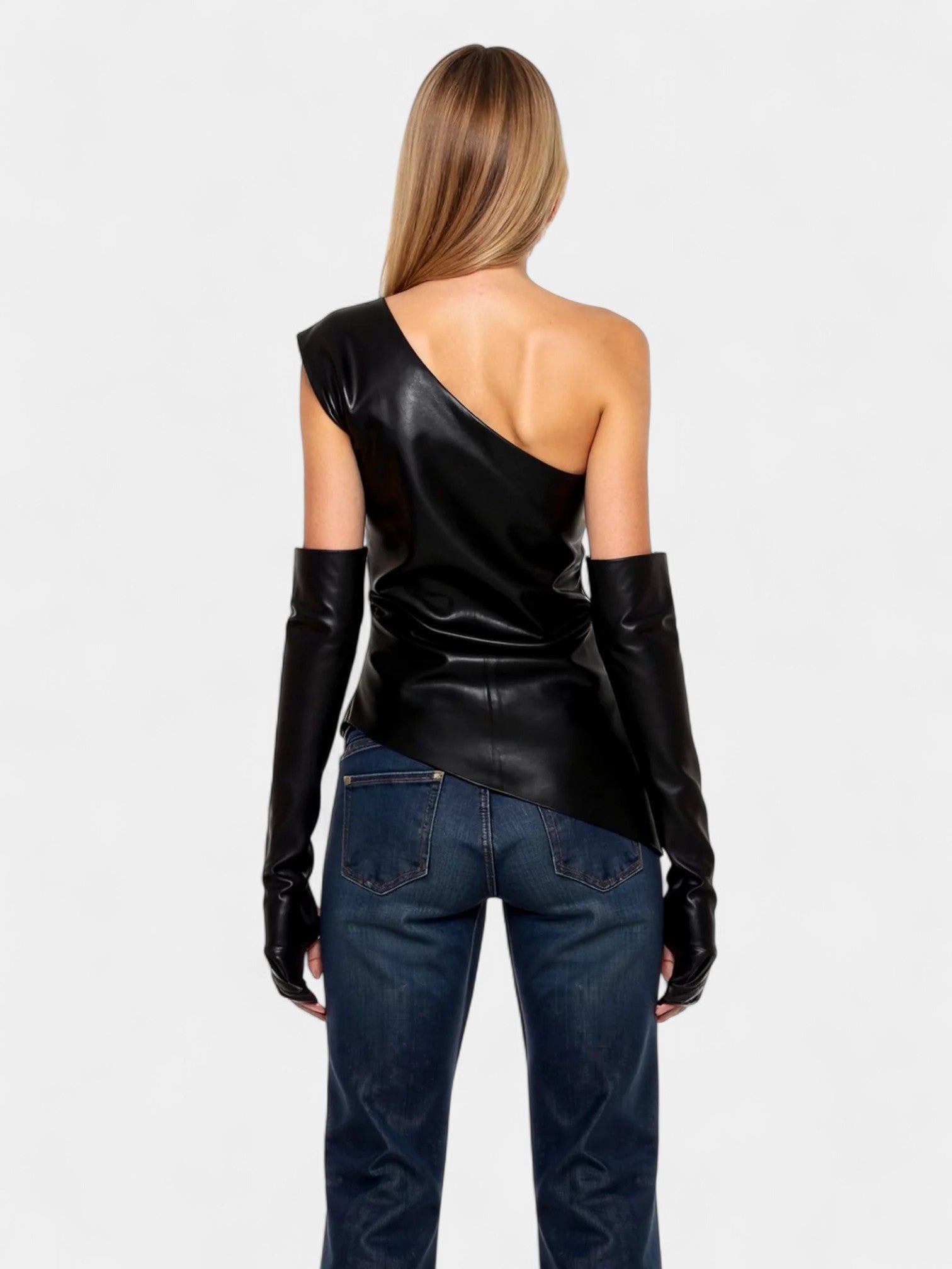 SCARLETT OFF-THE-SHOULDER TOP - BLACK