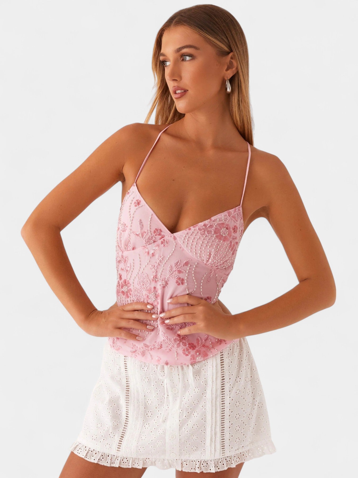 ELLIE SEQUIN TOP