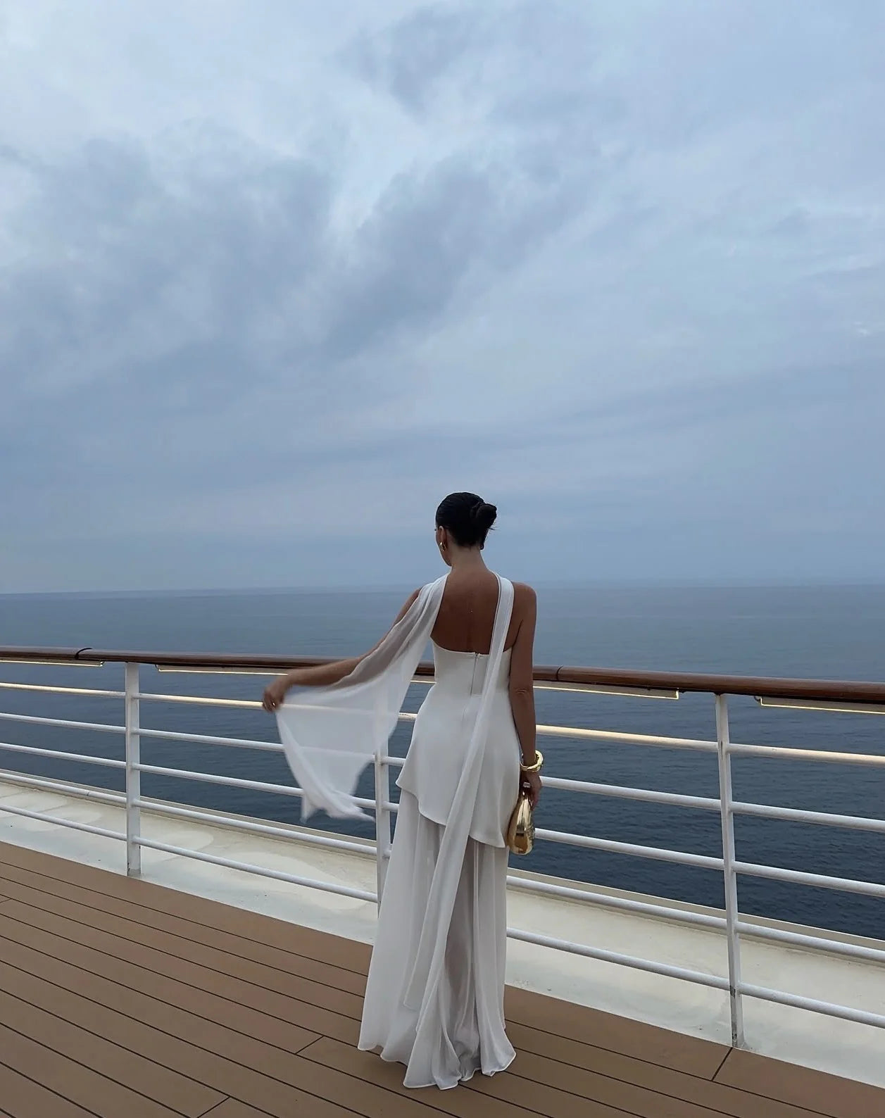 JULISSA MAXI DRESS - IVORY