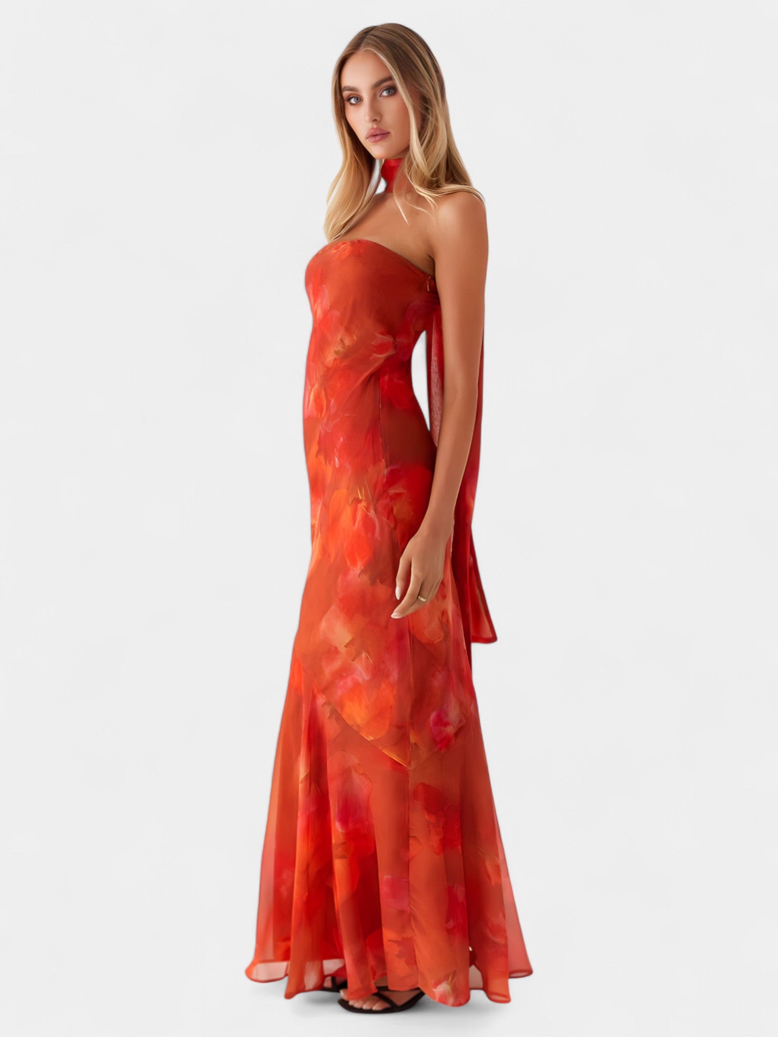DONNA MAXI DRESS - AMBER