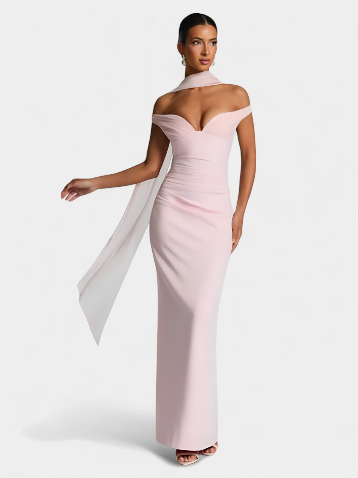 ALESSIA MAXI DRESS - BLUSH