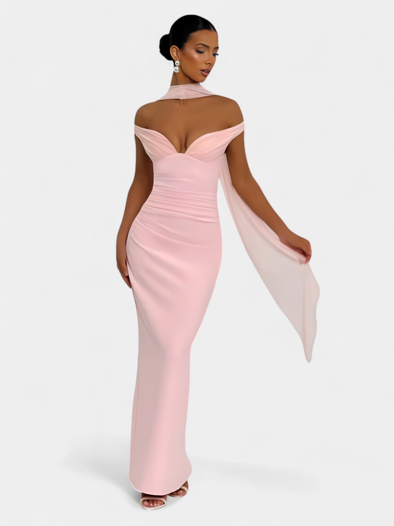 ALESSIA MAXI DRESS - BLUSH