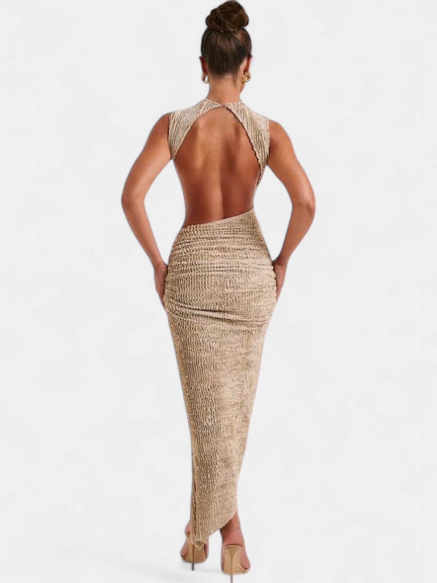 MYKONOS MAXI DRESS - IVORY