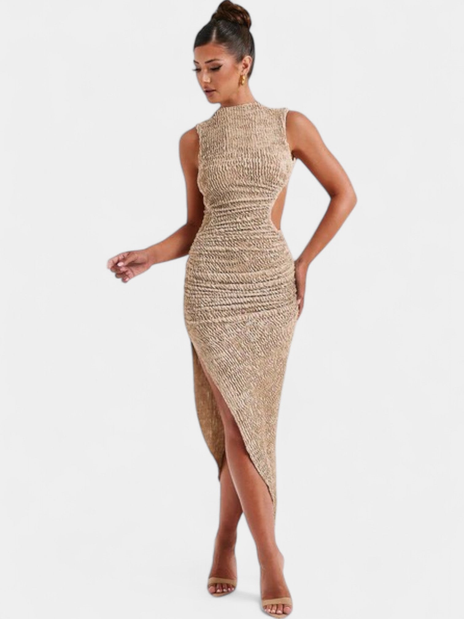 MYKONOS MAXI DRESS - IVORY
