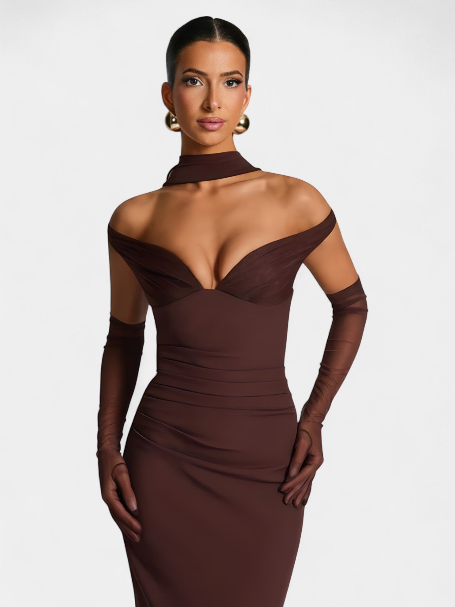 ALESSIA MAXI DRESS - BLUSH