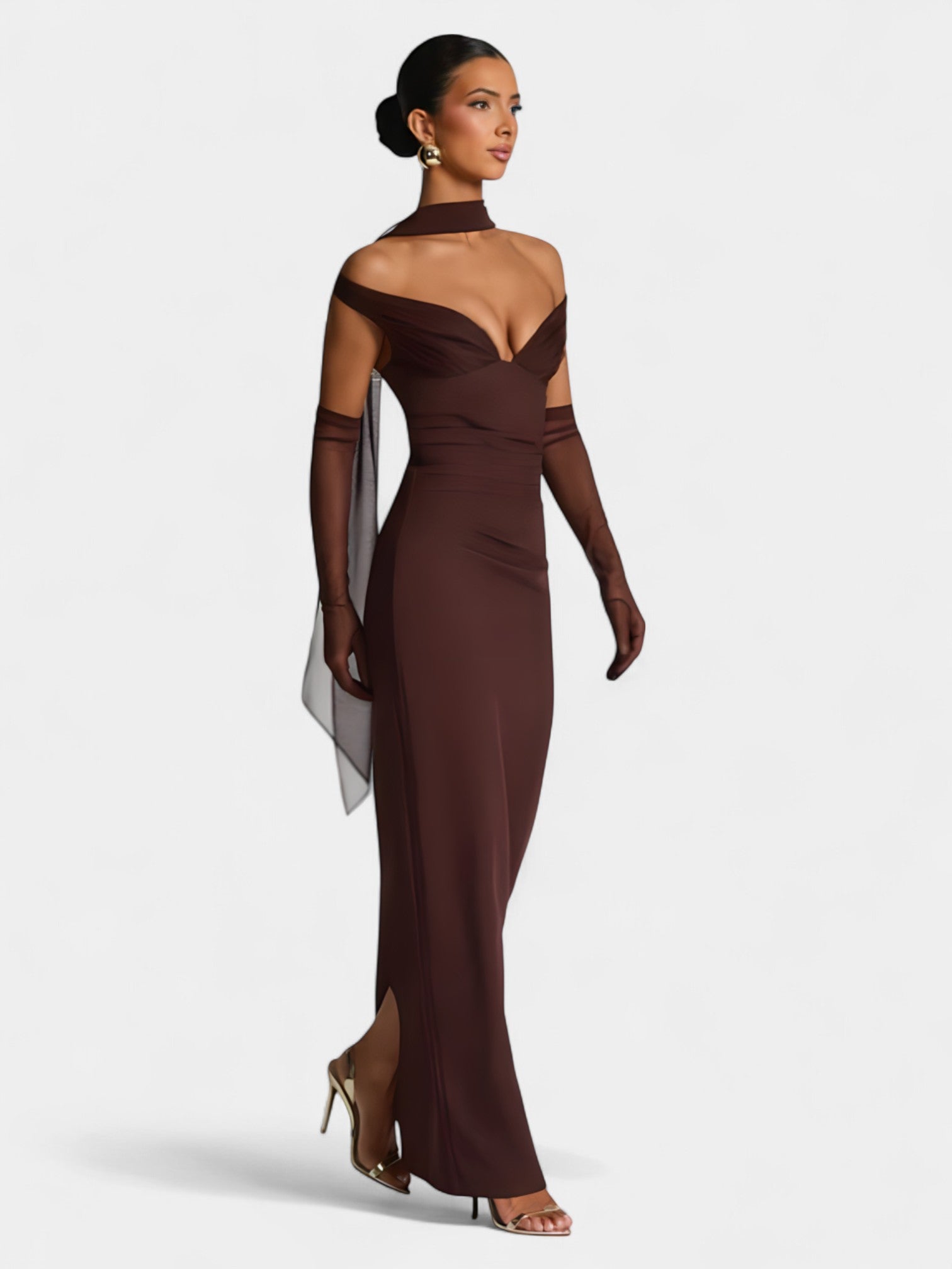ALESSIA MAXI DRESS - BLUSH